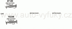 KIA VENGA 1.6 10/2009-5/2019 1591ccm 92kW / 125HP KAT 1.6 16V