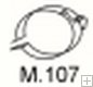 Montážní díl / M.107 Montážní díl / M.107