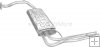 Tlumi� koncov� Honda Civic 87-91 1.6/1.6i SDN kat