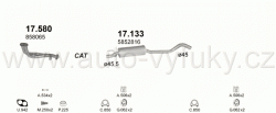 OPEL TIGRA 1.4 COUPE 1/1998-12/2000 1389ccm 66kW / 90HP KAT 1.4i 16V AUT