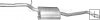 Tlumič střední Audi A4 1.8 TFSi 11/07-03/12 sedan , combi Tlumič střední Audi A4 1.8 TFSi 11/07-03/12 sedan , combi