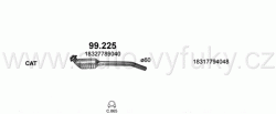 BMW 3 E46 2.0 D HATCHBACK 10/2001-2/2005 1995ccm 85-110kW / 116-150HP KAT 2.0 TD 16V