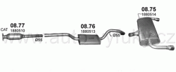 FORD KUGA II 1.5 10/2014-6/2019 1499ccm 88-110-134kW / 120-150-182HP KAT 1.5 EcoBoost