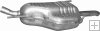 Tlumi� v�fuku koncov� OPEL ZAFIRA A 1.8 VAN 9/2003-6/2005 1796ccm 92kW / 125HP KAT 1.8i 16V