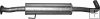Tlumi� v�fuku st�edn� HONDA ACCORD 2.0 KOMBI 4/2003-5/2008 1998ccm 114kW / 155HP KAT 2.0i 16V