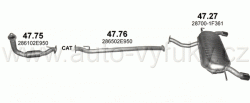 HYUNDAI TUSCON 2.0 D 1/2006-3/2010 1991ccm 100-103-110kW / 136-140-150HP KAT 2.0 CRDi 4WD