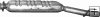 Tlumič střední Mercedes CLK200/230 Tlumič střední Mercedes CLK200/230