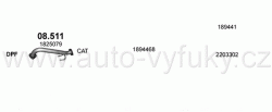 FORD TRANSIT CONNECT / TOURNEO 1.5 D 7/2015-0/0 1499ccm 55-74-88kW / 75-101-120HP KAT 1.5 TDCi