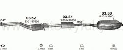 BMW 3 E46 2.8 SEDAN, KOMBI, COUPE 2/1998-9/2000 2793ccm 142kW / 193HP KAT 328i
