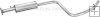 Tlumi� st�edn� Daewoo Nubira 1.6 97-