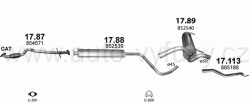 OPEL ASTRA J 1.6 SEDAN, KOMBI 10/2010-10/2015 1598ccm 85kW / 115HP KAT 1.6i
