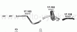 OPEL ASTRA J 1.7 D COUPE, GTC 12/2009-10/2015 1686ccm 81-96kW / 110-131HP KAT 1.7 CDTi Turbo Diesel