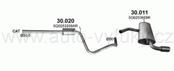 VOLKSWAGEN GOLF VII 1.2 HATCHBACK, SPORTVAN 11/2012-3/2017 1197ccm 77-81kW / 105-110HP KAT 1.2 TSi