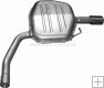 Tlumič koncový Volvo S80 / V70 / XC70 2.0D/2.4D Tlumič koncový Volvo S80 / V70 / XC70 2.0D/2.4D