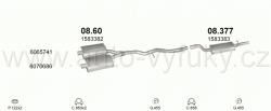 FORD GRANADA 2.8 SEDAN 8/1977-8/1981 2792ccm 117kW / 160HP 2.8i V6