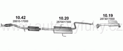 HYUNDAI MATRIX 1.6 6/2001-8/2010 1599ccm 76kW / 103HP KAT 1.6 16V