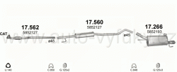 OPEL TIGRA TWIN TOP 1.4 6/2004-0/0 1364ccm 66kW / 90HP KAT 1.4i 16V