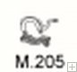 Montážní díl / M.205 Montážní díl / M.205