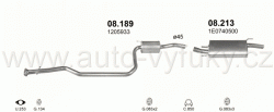 FORD FIESTA 1.4 1/1996-10/2000 1388ccm 66kW / 90HP KAT 1.4i 16V