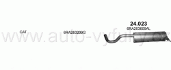 SKODA RAPID 1.4 5/2015-4/2019 1395ccm 92kW / 125HP KAT 1.4 TSi