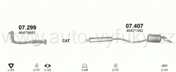 LANCIA Y 1.2 HATCHBACK 9/2000-0/0 1242ccm 44-59kW / 60-86HP KAT 1.2i 4Cyl 8/16V