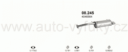 FORD PROBE 2.5 COUPE 10/1993-10/1995 2497ccm 119kW / 162HP KAT 2.5i 24V