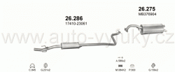 TOYOTA YARIS 1.0 HATCHBACK 1/1999-10/2005 998ccm 50kW / 68HP KAT 1.0 16V