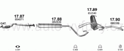 OPEL ASTRA J 1.6 HATCHBACK 12/2009-10/2015 1598ccm 85kW / 115HP KAT 1.6i