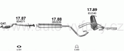 CHEVROLET CRUZE 1.6 SEDAN, KOMBI 5/2009-10/2015 1598ccm 80-83-86-89-91kW / 109-113-117-121-124HP KAT 1.6i 16V