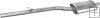 Tlumi� st�edn� Dacia/Renault R12/15 1.3 70-76