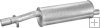 Tlumič koncový Citroen C25/ Fiat Ducato/ Peugeot J5 1.9D-2.4D 82 Tlumič koncový Citroen C25/ Fiat Ducato/ Peugeot J5 1.9D-2.4D 82
