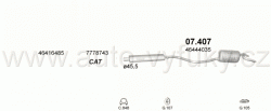 FIAT PUNTO 1.2 HATCHBACK , CABRIO 1/1993-8/1999 1242ccm 43kW / 58HP KAT 60 AUT.