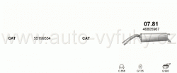 FIAT BRAVO II 1.9 D HATCHBACK 4/2007-12/2009 1910ccm 66-85-88-110kW / 90-115-120-150HP KAT 1.9 Mjtd Turbo Diesel