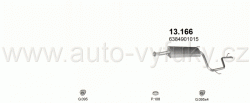 MERCEDES VITO - 638 2.3 D BUS 3/1996-4/2000 2299ccm 58kW / 79HP KAT 108D