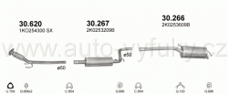 VOLKSWAGEN CADDY III 2.0 D VAN 2/2004-8/2010 1968ccm 51kW / 69HP KAT 2.0 SDi Diesel