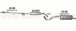 SKODA RAPID 1.2 7/2012-6/2015 1197ccm 77-86kW / 90-105HP KAT 1.2 TSi