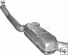 Tlumič koncový Scania P/R/T/4 Series Euro II/III Tlumič koncový Scania P/R/T/4 Series Euro II/III