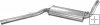 Tlumič střední Audi 80/90/Coupe 2.0 05/89-07/90 aut. Tlumič střední Audi 80/90/Coupe 2.0 05/89-07/90 aut.