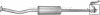 Tlumič střední Citroen C2 1.4i / Peugeot 1007 1.4i Tlumič střední Citroen C2 1.4i / Peugeot 1007 1.4i