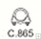 Objímka výfuku / C.805 Objímka výfuku / C.805