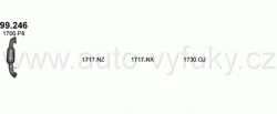PEUGEOT 508 1.6 HATCHBACK, KOMBI 11/2010-12/2018 1598ccm 115-121kW / 156-165HP KAT 1.6 THP