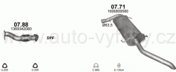 FIAT DUCATO IV 2.3 D 1/2007-6/2011 2287ccm 88-96-109kW / 120-131-148HP KAT 2.3 JTD Multijet