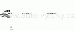 BMW 5 E60 2.0 D SEDAN, KOMBI 9/2007-5/2010 1995ccm 130kW / 177HP KAT 520