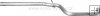Trubka st�edn� Audi A3 2.0 TDi/Seat Altea, Leon/ VW Golf V/Golf V