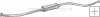 Tlumi� st�edn� Citroen Xsara 1.4i ; 1.6i -16V 09/00 - hatchbac