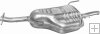 Tlumi� v�fuku koncov� OPEL ASTRA G 1.4 KOMBI 4/1998-9/2000 1389ccm 66kW / 90HP KAT 1.4i 16V