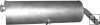 Tlumič koncový Citroen C4 / Peugeot 307 1.4i 16V Tlumič koncový Citroen C4 / Peugeot 307 1.4i 16V