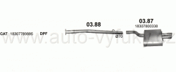 BMW 5 E60 2.5 D SEDAN 7/2003-2/2007 2497ccm 120-130kW / 163-177HP KAT 525d