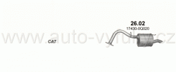 TOYOTA YARIS 1.0 8/2005-12/2012 998ccm 52kW / 71HP KAT 1.0i 12V Made in France
