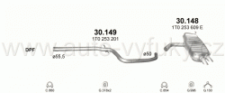 VOLKSWAGEN TOURAN 1.9 D 6/2005-5/2010 1896ccm 66-77kW / 90-105HP KAT 1.9 TDi Turbo Diesel